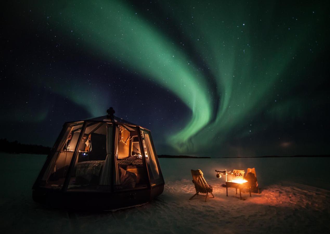 Ollero Eco Lodge Рованиеми Экстерьер фото
